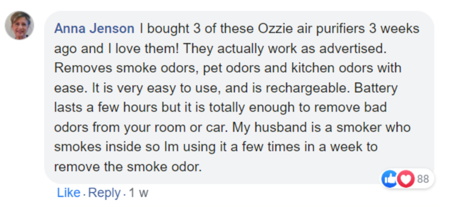 Ozzie Odor Remover Machine for Smoke Smell, Ultimate Odor Remover for Home  Car